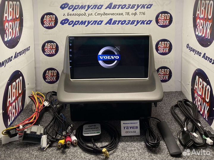 Штатная магнитола Volvo S40 05-2013 сс3 3-32 8ядер