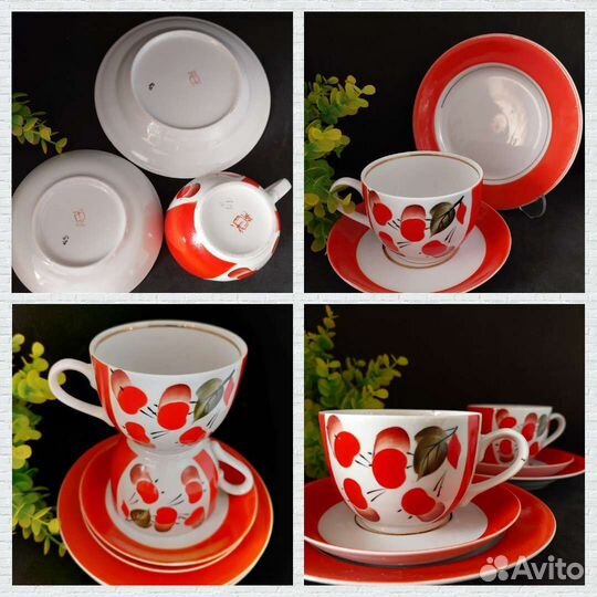 Сервиз чайный времен СССР, попредметно, на добор