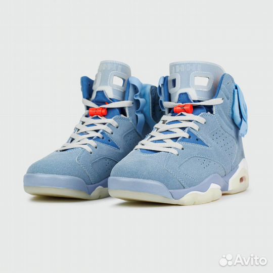 Air Jordan 6 x Travis Scott Light Blue