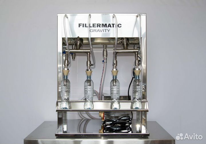 Полуавтомат точного розлива в пэт и стекло до 2 л