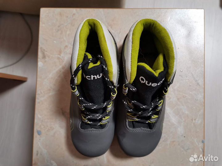 Лыжные ботинки Декатлон, Quechua, р. 31