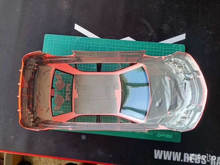 Кузов 1:10 mitsubishi lancer evolution 9