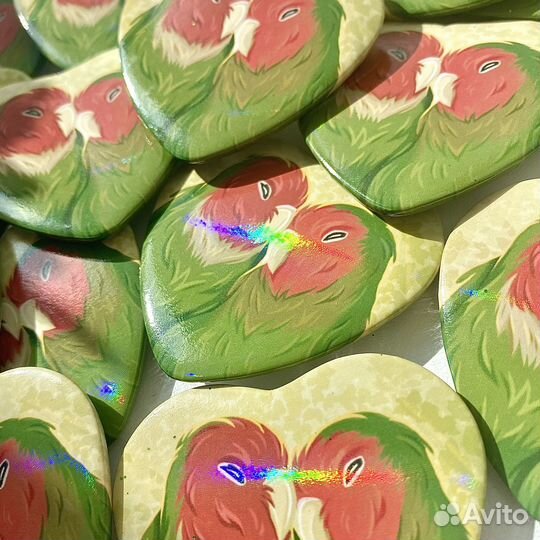 Неразлучники - Значок