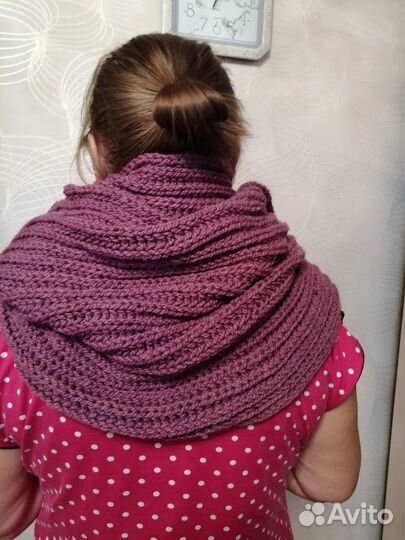 Снуд шарф