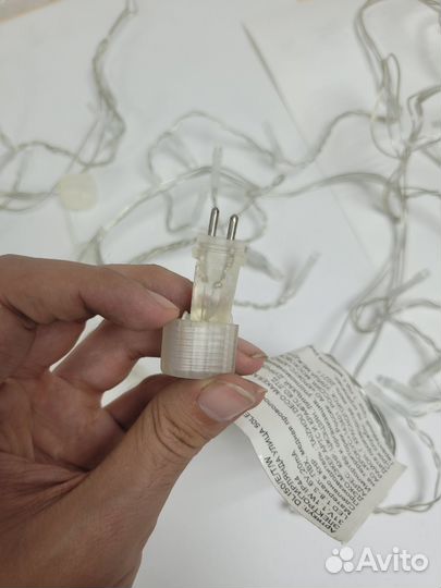 Уличная светодиодная гирлянда 2 штуки