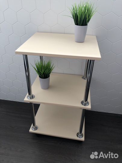 Косметологические макияжные этажерки, тележки