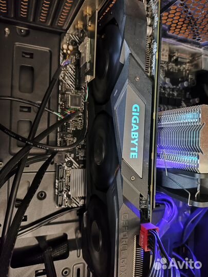 Видеокарта Gigabyte GTX 1660 super (3 вентилятора)