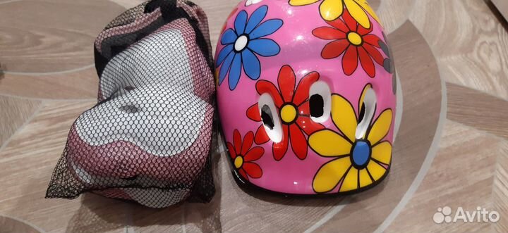 Защита, шлем на девочку