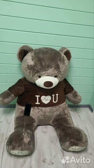 Новый Большой плюшевый медведь 1 метр