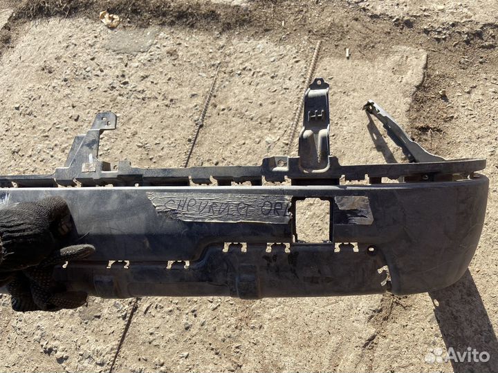 Юбка заднего бампера Шевроле Орландо