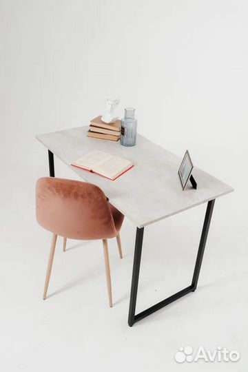 Стол для компьютера в стиле лофт 16мм 110*60 см