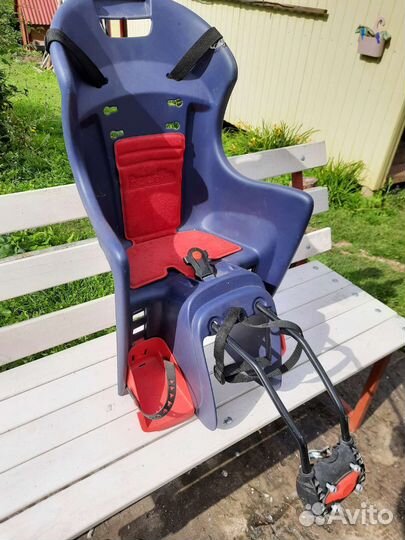 Детское велокресло заднее