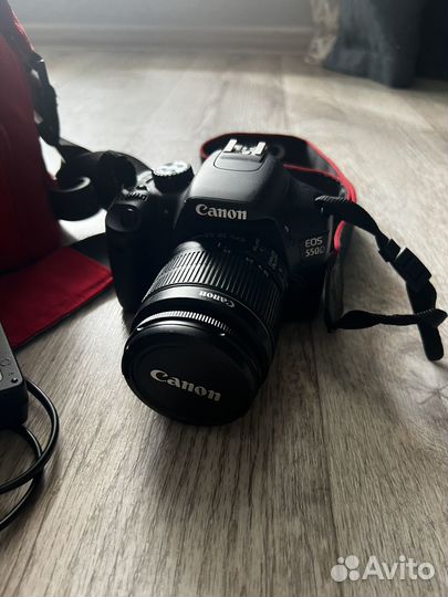 Зеркальный фотоаппарат canon 550d