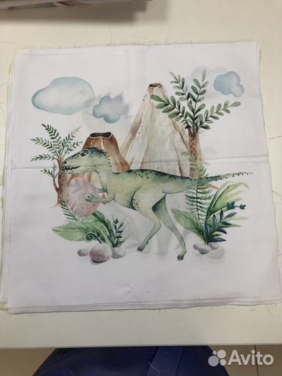 Пано с иллюстрациями для детских наволочек