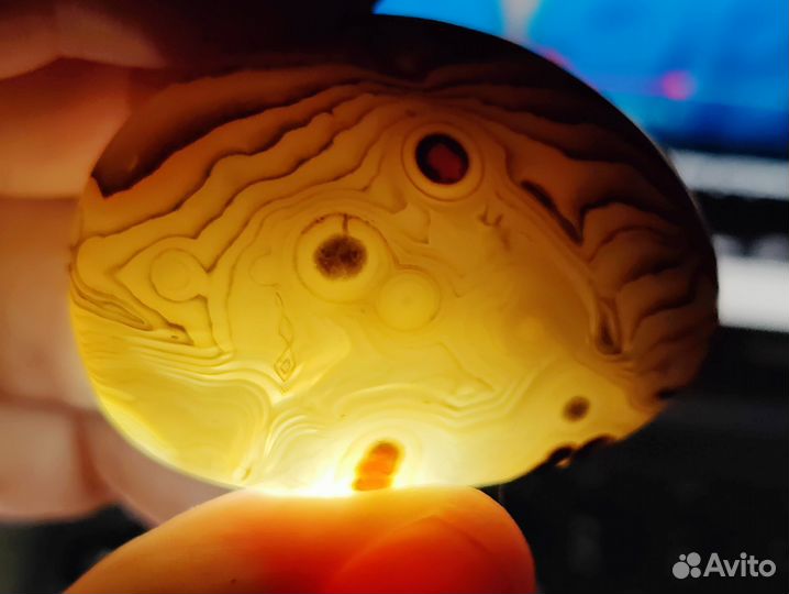 Сумасшедший (крейзи) кружевной агат. Мексика