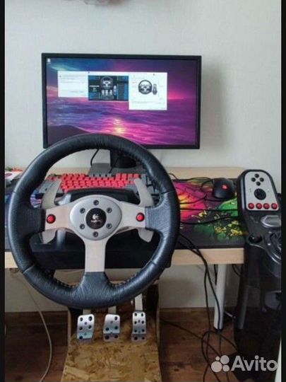 Руль logitech g25