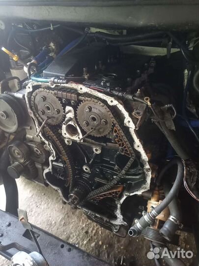 Мотор и коробка форд транзит дизель