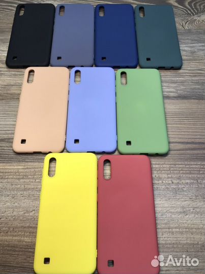 Чехол силиконовый на Samsung A10
