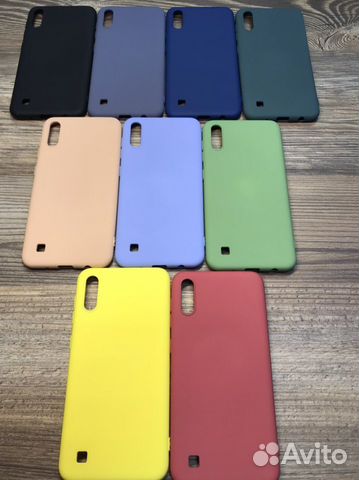 Чехол силиконовый на Samsung A10
