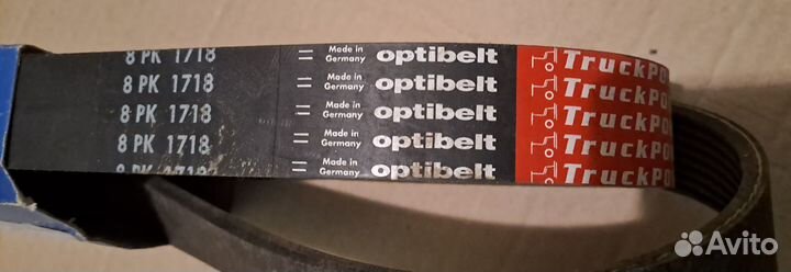 Поликлиновой ремень optibelt 8PK1718TM