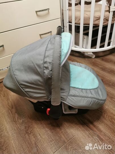 Автолюлька от 0 с козырьком и накидкой