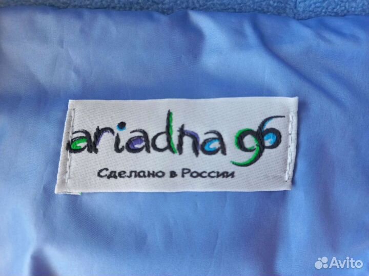 Зимний конверт в коляску, размер 68-74 см