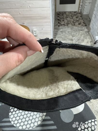 Сапоги женские зимние 39 размер б/у