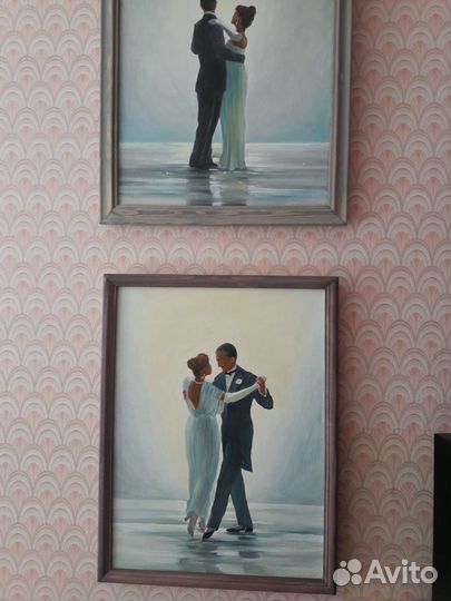 Картина маслом на холсте 