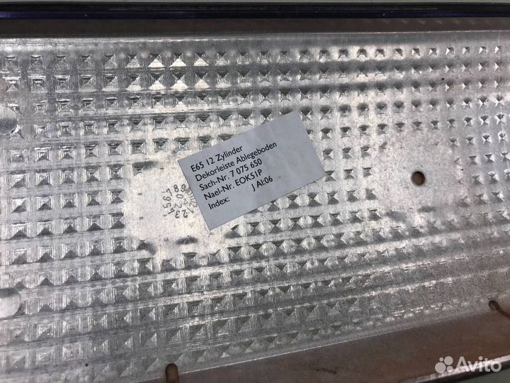 Деревянная планка полки Bmw E65 N62 2004