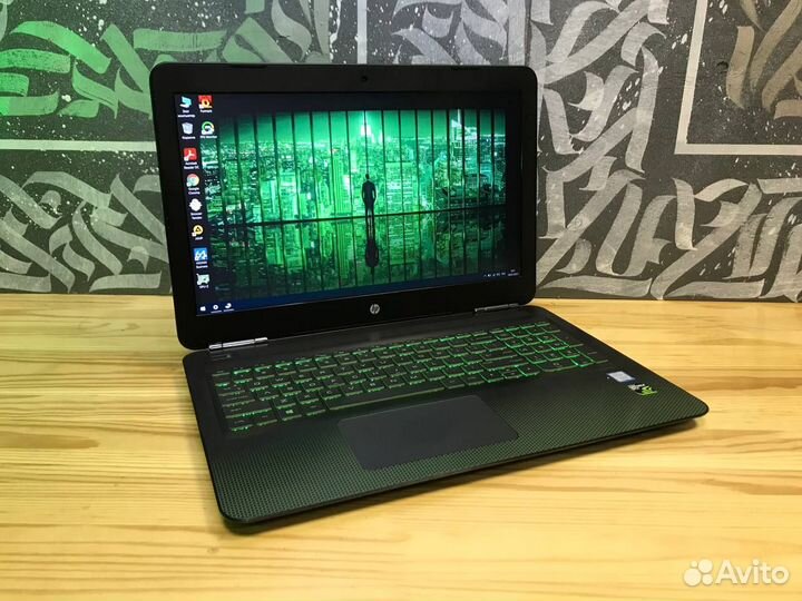Игровой ноутбук HP GTX1050/i5/SSD/8gb/Full-HD IPS