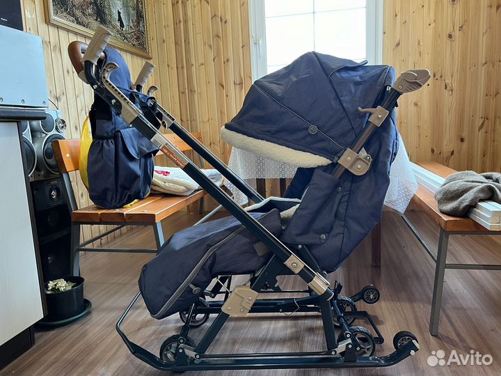 Санки коляска ника 7 8