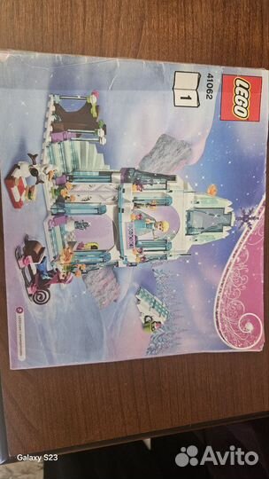 Lego Disney 41062 (Замок Эльзы, холодное сердце)