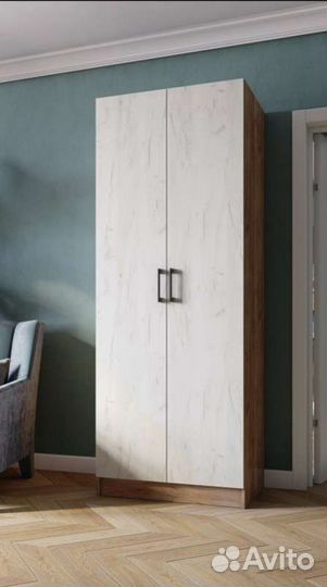 Шкафы распашные новые крафт