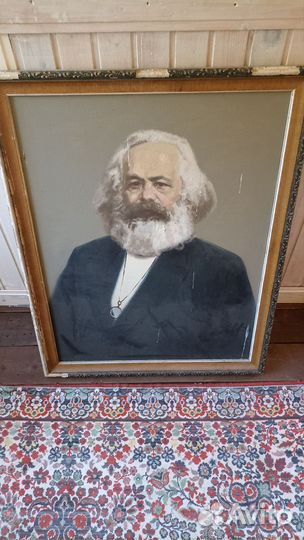 Картина Карл Маркс 80 на 100