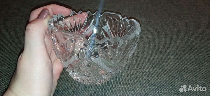 Хрусталь конфетницы салатники СССР