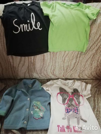 Детские вещи для девочки пакетом