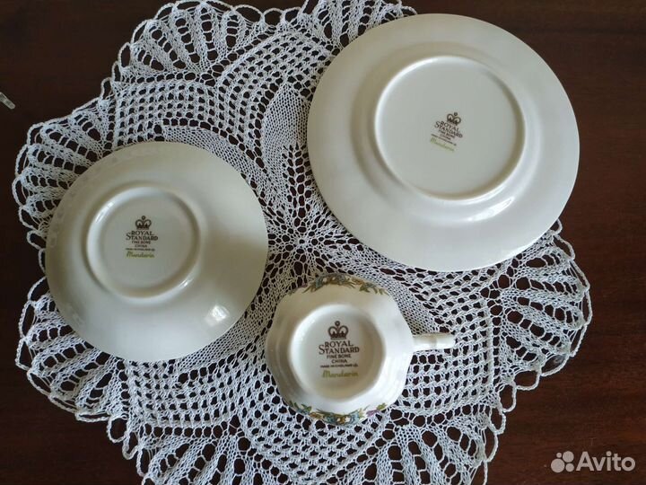 Тройка чайная/кофейная, Англия винтаж