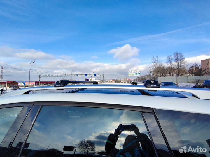 Багажник на крышу Turtle на Renault Grand Scenic