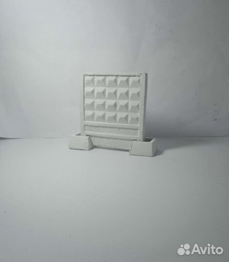 Модель забора по-2,миниатюра