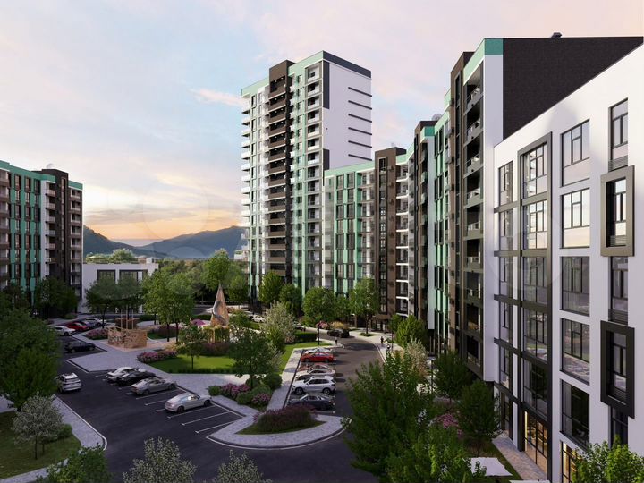 1-к. квартира, 38,9 м², 2/18 эт.