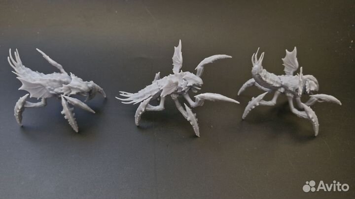 Миниатюры Helldivers 2 терминиды жуки охотники