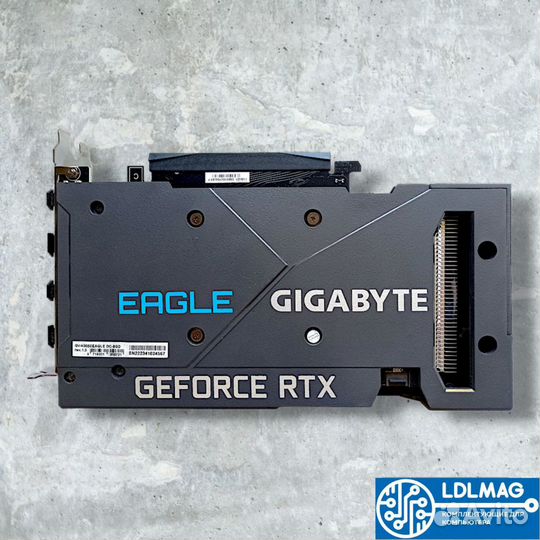 Видеокарта gigabyte RTX 3050 eagle OC 8GB