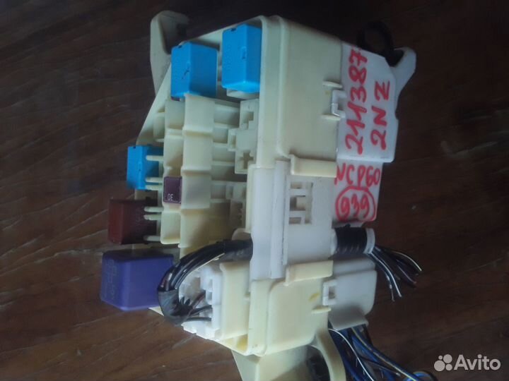 Блок предохранителей тойота