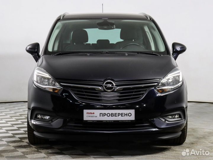 Opel Zafira 1.6 МТ, 2018, 119 037 км