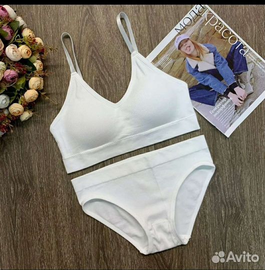 Комплект нижнего белья женский красивый,удобный