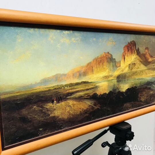 Репродукция картины художника Томаса Морана