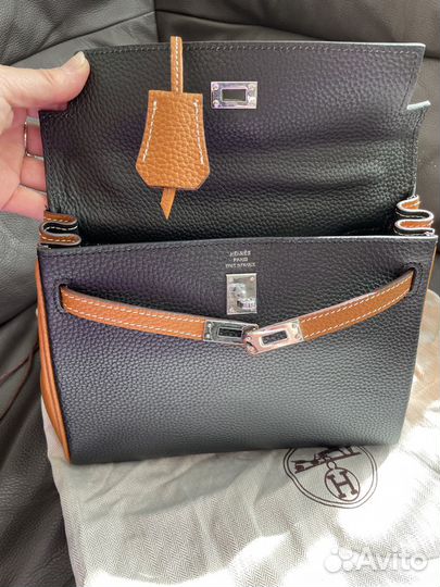 Сумка hermes kelly 25 togo silver