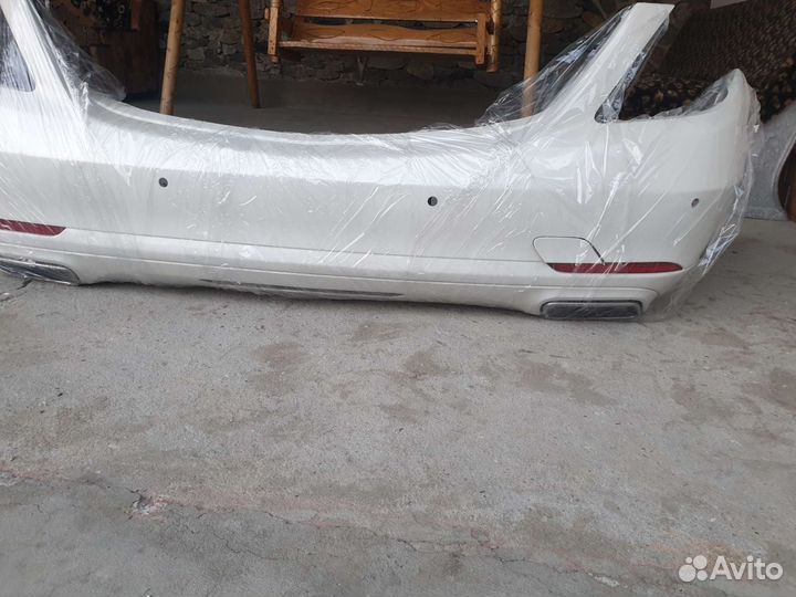 Бампер перед и зад на мерседес 222