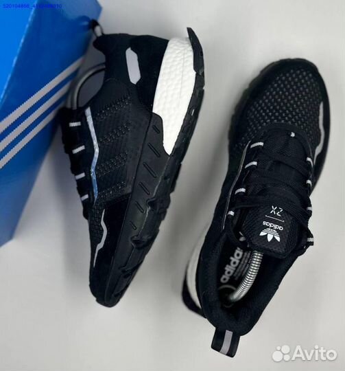 Кроссовки Adidas ZX 1000 Black (Арт.58022)