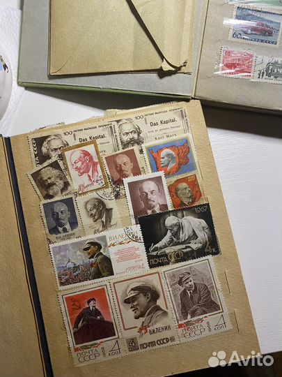 Большая коллекция марок СССР